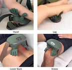 Neck & Back Massager with Heat, Portable Electric Deep Tissue Kneading, Human Hand Simulation for Pain Relief & Muscle Relaxation