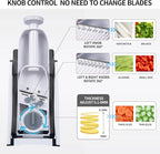 4-in-1 Adjustable Vegetable Chopper | Cut, Slice & Dice 50% Faster Before Iftar