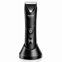 Kemei KM-1840 IPX7 Waterproof Body & Bikini Trimmer | LED Display | ماكينة إزالة الشعر