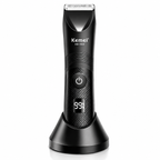 Kemei KM-1840 IPX7 Waterproof Body & Bikini Trimmer | LED Display | ماكينة إزالة الشعر