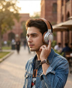 Elite Wireless Headphones – Premium Hi-Fi Sound, Soft Leather Comfort & Long Battery Life